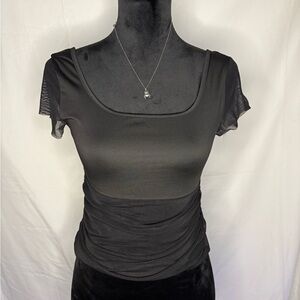 Elegant Black Women's Top
